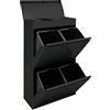 Arregui Top CR626-B Pattumiera Differenziata 4 Scomparti | 4x17 L (68 L) | Conte