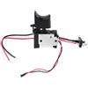 Focket Interruttore elettrico per trapano, 7,2 V - 24 V, batteria al litio,