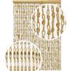 OEM Tenda Moschiera 120X240 cm mod. Mais con filamenti in Mais Naturale