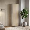 Terraneo Mobile Scarpiera 1 Anta Battente 50x30x182 cm Bianco Chiaro Milleusi Terraneo