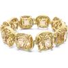 Swarovski 5642337 Braccialetto Harmonia Taglio Cushion Tono dorato Placcato Oro