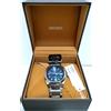 Seiko Orologio Uomo Seiko Astron SBXY061 Nexter Quadrante Blu Titanio Radio Solare ...