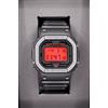 Casio Orologio in resina da uomo CASIO G-SHOCK DW-5600BBR-1JF NERO E ROSSO...