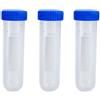 Eurowagens Kit Di Provette Per Centrifuga 3Pcs Con Contenitori Da Laboratorio Trasparenti