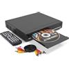 Lettore DVD Con HDMI - Upscaling 1080P - Porta USB E SCART - Region Free - Letto