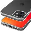 COVER TRASPARENTE PER APPLE IPHONE 12 MINI CUSTODIA SILICONE TPU ULTRA SLIM