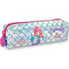 PERLETTI Astuccio Bambina Colorato con Stampa Sirena - Scuola Elementare Bimba c