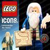 LEGO ⭐ LEGO Leonardo da Vinci Minifigure twn518 Town City inventore Icons 10363