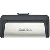 Sandisk Ultra Dual USB Drive Type-C 64 GB, USB 3.1 Type C, Nero/Argento