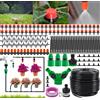 GSM Kit Completo Irrigazione Goccia 50MT 201Pezzi Automatico Orto Giardino Balcone