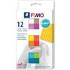 STAEDTLER Fimo 8023 C12-2 - Pasta modellabile in polimero indurente in forno, co
