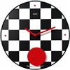 REXITE Orologio da Parete REXITE Contrattempo " Scaccomatto " Pendolo Made IN Italy