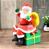 Statuetta di Babbo Natale, centrotavola natalizio, statua di Natale