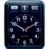 TWEMCO Orologio Da Parete TWEMCO Flip Calendario Perpetuo BQ-12A Nero 15"H Rettangolare