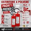 PAGHI 1 PRENDI 2 -- ESTINTORE A POLVERE KG6