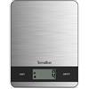 TERRAILLON - SLIM STEEL - Bilancia da cucina elettronica, ampio schermo LCD, 18,