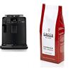Gaggia Velasca Black Caffè in Grani o Macinato, RI8260/01, 1000W, Black, 100% Made in Italy Miscela Espresso 100% Arabica in Grani - 1000 gr