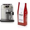 Gaggia Velasca Prestige Caffè in Grani o Macinato, RI8263/01, Argento, 100% Made in Italy Miscela Espresso 100% Arabica in Grani - 1000 gr
