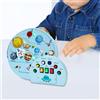 Lavagna Montessori con giocattoli da viaggio a LED per bambini da 1 a 3 anni