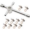10x N3 /N4 Hot Candela Scintilla per 1/10 1/8 RC Buggy Vertex SH Nitro