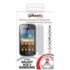Phonix S7500SP2 Proteggi Schermo per Samsung 7500 Galaxy Ace Plus, 2 Pezzi, Tras