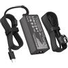 Brekiya Caricatore USB-C da 65 W e 45 W per LG Gram Pro 14/15/16/17 Serie 14Z90T/15Z90T/