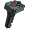 Bluetooth Quick 3.1 Caricabatteria da auto Trasmettitore FM Display tensione