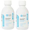 President KIT 2 COLLUTORIO SENSITIVE per denti e gengive sensibili. Azione lenitiva, calmante. Antiplacca e anticarie. 2X200ml