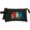 Star Wars Joumma Star wars Star wars - R2D2 Astuccio Triplo Nero 22 x 12 x 5 cm Poliestere