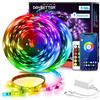 DAYBETTER Striscia LED 30 m (2 x 15 m), 5050 RGB LED con controllo