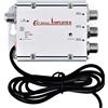 AMPLIFICATORE DI SEGNALE PER ANTENNA TV DA INTERNO PARTITORE SPLITTER 3 USCITE F