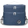 TUXUNQING Borsa Termica Piccola 9,6L, Porta Pranzo Mini Frigo, Lunchbox Isolata