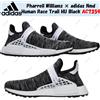 adidas Pharrell Williams × adidas Nmd Human Race Trail HU Nero AC7359 Taglia Uomo