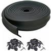 M-D Building Products M-d Products 03749 - Guarnizione isolante in gomma cellulare per basculante gara