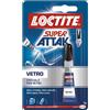 Loctite SUPER ATTAK VETRO 3 GR. COLLA LOCTITE ATTACK ISTANTANEA SPECIALE PER CRISTALLI