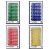 HUAREW 48 PCS Preparati Vetrini per microscopio Set Insetti Animali Fiori Piante