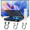 Does not apply Lettore DVD Super Slim, Lettore DVD Compatto per TV, Player Con Altoparlante Hif