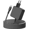 HKY 65W USB C Alimentatore 40W per LG Gram 14" 15" 16" 17" 14Z90N 14Z90R 14T90R
