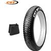 CST COPERTONE 20X4.0 + CAMERA GOMMA PER MTB FAT BICI ELETTRICA E-BIKE BICICLETTA 20"