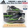 adidas KAWASAKI × adidas ZX 5K Boost Ninja Core Black GW3359 taglia uomo