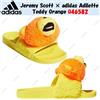 adidas Jeremy Scott × adidas Adilette Teddy Orange Q46582 taglia uomo