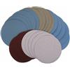 Eurowagens 25Pz Disco Abrasivo Per Acqua 125Mm 5Pollici Grana 1000 2000 3000 4000