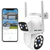 GENBOLT Telecamera WiFi Esterno con Doppia Lente di Sicurezza Esterno,2.4&5Ghz P