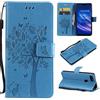Zchen Cover Xiaomi Mi 8 Lite, Custodia Cover Protettiva in Cuoio Flip Libro Port