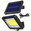 Maclean MCE438 Lampada Faretto LED Solare con Sensore di Movimento e Crepuscolar