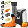 Nictemaw Meykey Taglia Verdure Elettrico 150W, Tritatutto Multifunzione 5 in 1 da Cucina