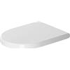 Duravit Sedile WC Starck 3, tavoletta WC, copriwater con cerniere in acciaio ino