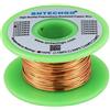 BNTECHGO Filo magnetico da 22 AWG, filo di rame smaltato, filo di avvolgimento magnetico smaltato, 113,4 g, diametro 0,1 cm, 1 bobina, temperatura naturale 155 ℃ ampiamente usato per trasformatori