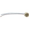 Kopp 216301085 - Portalampada alogeno ad alto voltaggio, GU10 e GZ10, 2 pezzi, colore: Bianco