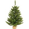Triumph Tree Black Box Trees Richmond - Albero di Natale artificiale in sacchetto di iuta, 90 x Ø 69 cm, colore: Verde